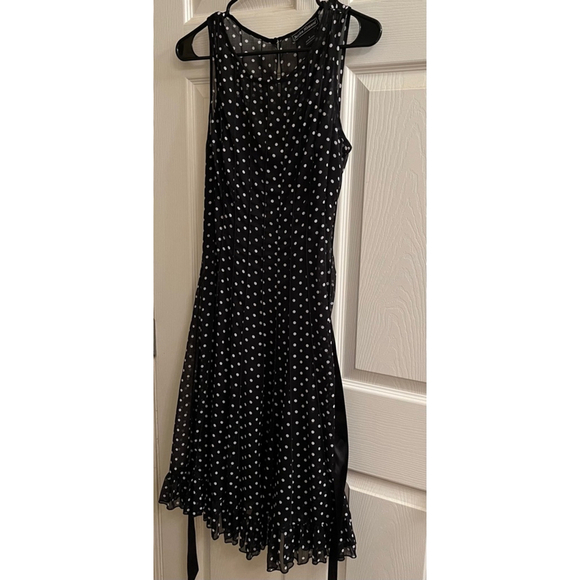 JESSICA HOWARD DRESS POLKA DOTS~AUDREY HEPBURN VIBE~8 - Picture 13 of 13